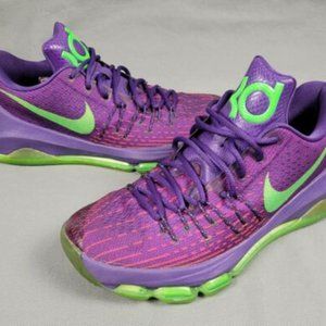 KD 8 'Suit' Purple/Green Size 9 Men's W/Replacement Box